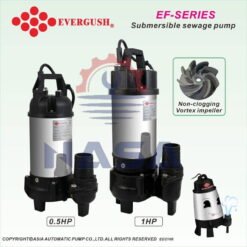 Bơm chìm hố móng Evergush EF-75T